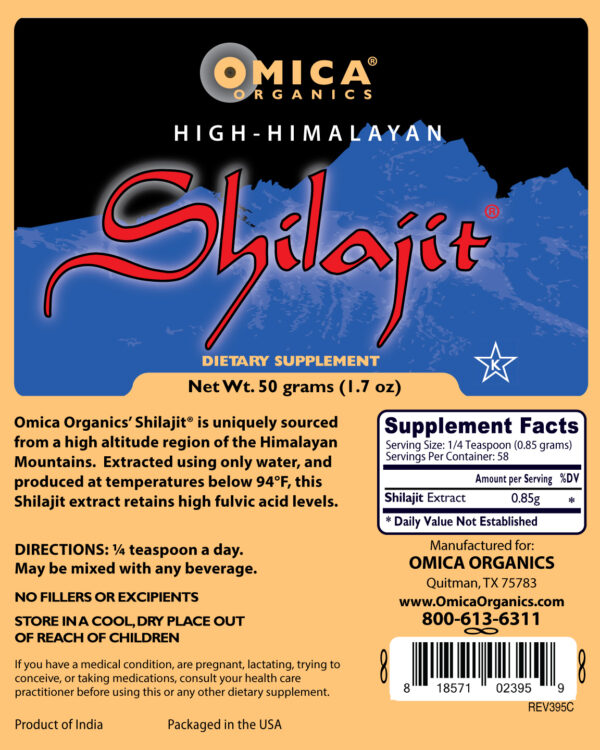 High Himalayan Shilajit Powder, Kosher (50 g, 100g) 2