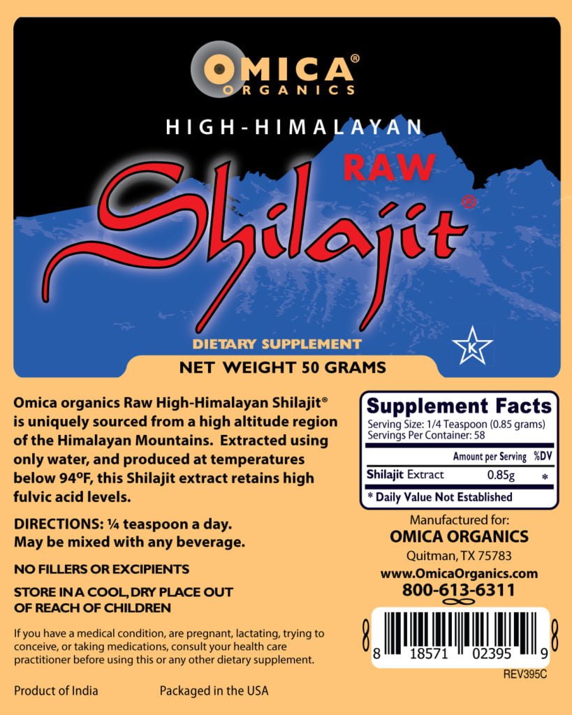 High Himalayan Shilajit Powder, Kosher (50 g, 100g) 3