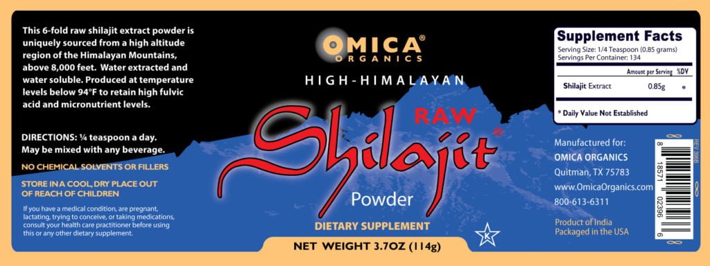 High Himalayan Shilajit Powder, Kosher (4 oz) 4