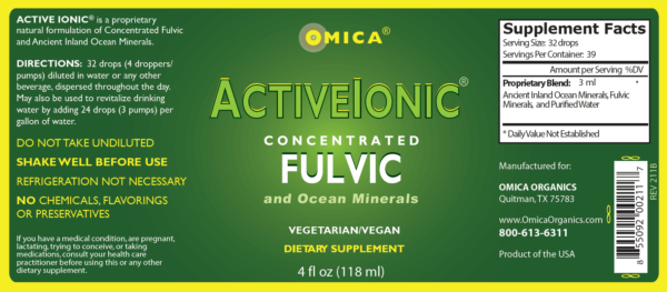 ActiveIonic Fulvic Minerals (4 fl oz) 2