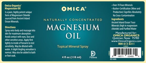 Magnesium Oil Spray - Original/Plain (4 fl oz) 2