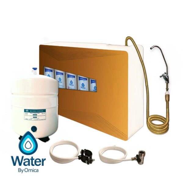 Water by Omica 12 Stage Water Filter & Activation System | Under Sink with Storage Tank** 1