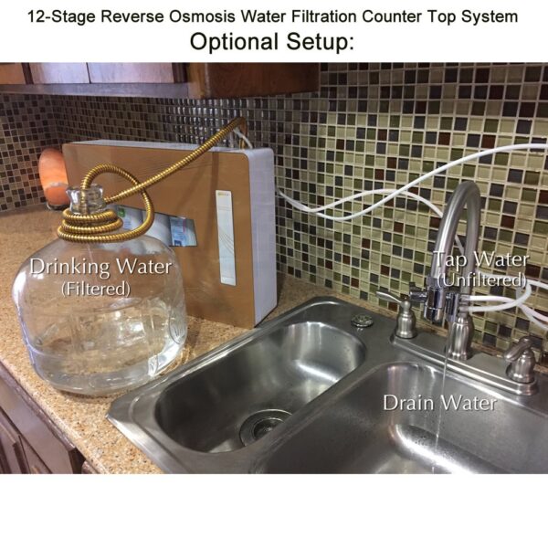 Water by Omica 12 Stage Water Filter & Activation System | Countertop** 5