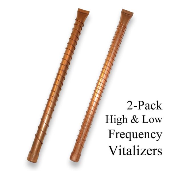 Vortex Copper Vitalizers 2-pack (1 High Frequency and 1 Low Frequency) 1