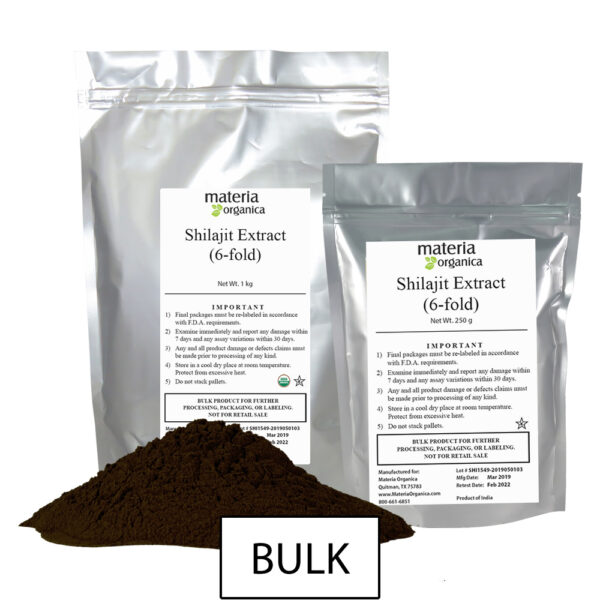 High Himalayan Shilajit Powder, Kosher (250g, 500g, 1kg) bulk 1
