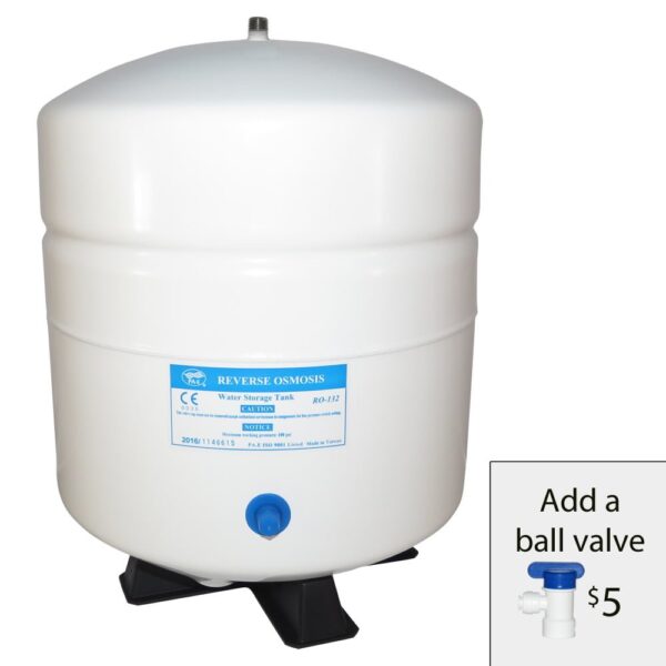 Stainless Steel 3.2 Gallon Residential Pressurized Water Storage Tank 1