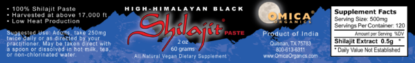 High Himalayan Black Shilajit Paste (2 oz / 60 g) 2