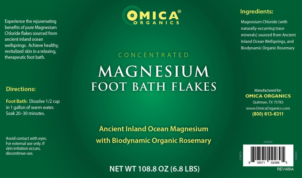 Magnesium Flakes with Biodynamic Organic Rosemary (1.6 lb, 3.6 lb, 6.8 lb) ** 5