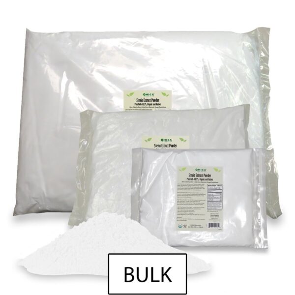 Stevia Extract Powder 85% Reb-A, Organic, Kosher (250 g, 1 k) bulk 1