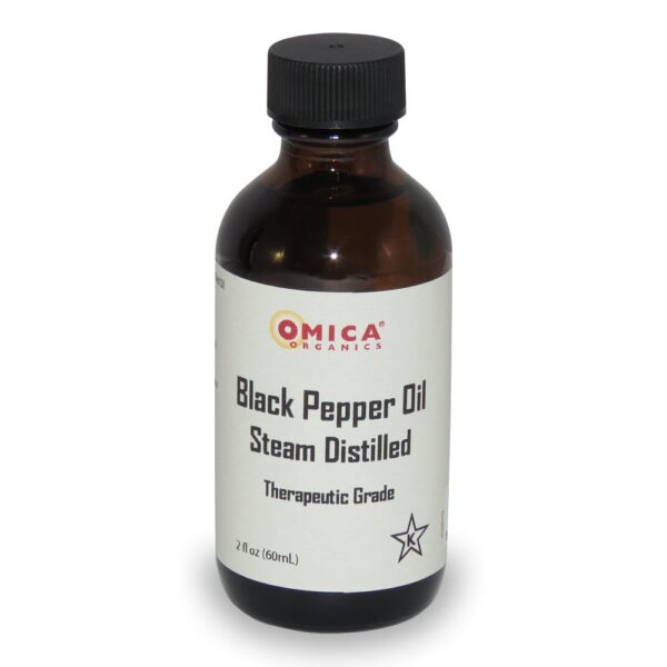 Black Pepper Oil, Steam Distilled Therapeutic Grade (2 fl oz) 1