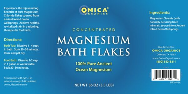 Magnesium Flakes (1.6 lb, 3.5 lb, 6.5 lb) ** 4