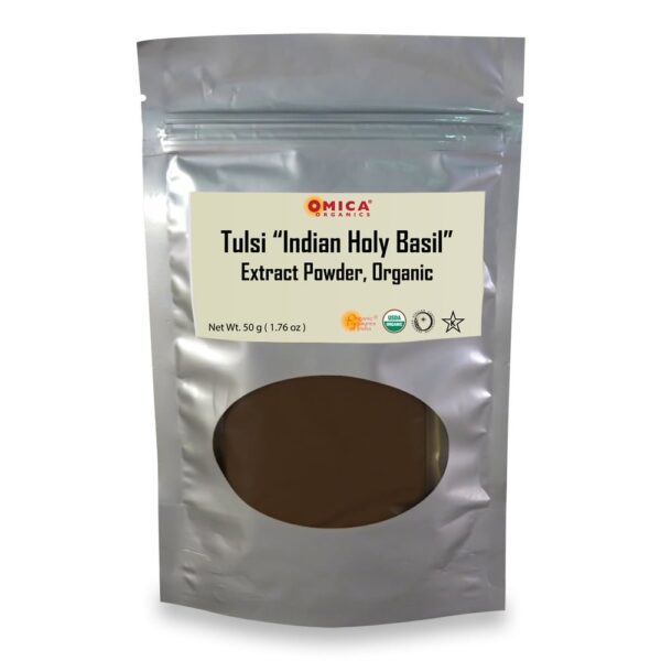 Tulsi "Indian Holy Basil" Paste, Organic & Kosher (100 g / 3.5 oz) 1