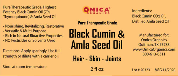 Black Cumin and Amla Seed Oil (2 fl oz) 2