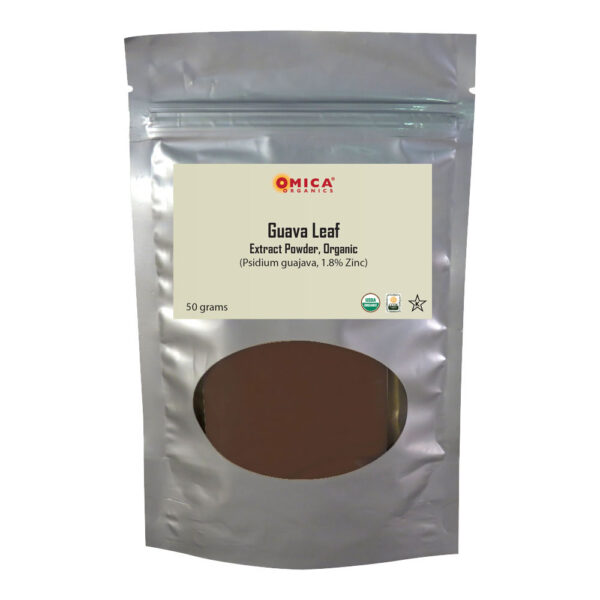 Guava Leaf Extract Powder with 1.8% Zinc (50 grams) 1