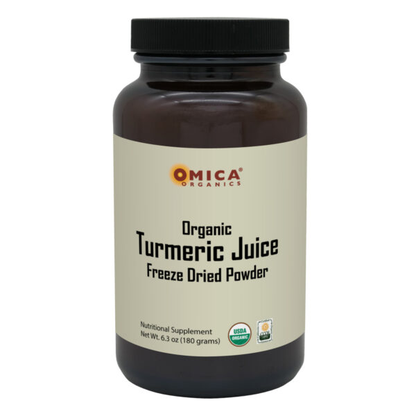 Turmeric Juice Freeze Dried Powder, Organic (6.3 oz / 180 g) 1