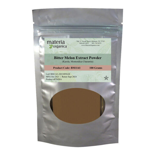 Bitter Melon Extract Powder, Item #BM1141 (100 grams / 3.5 oz) 1