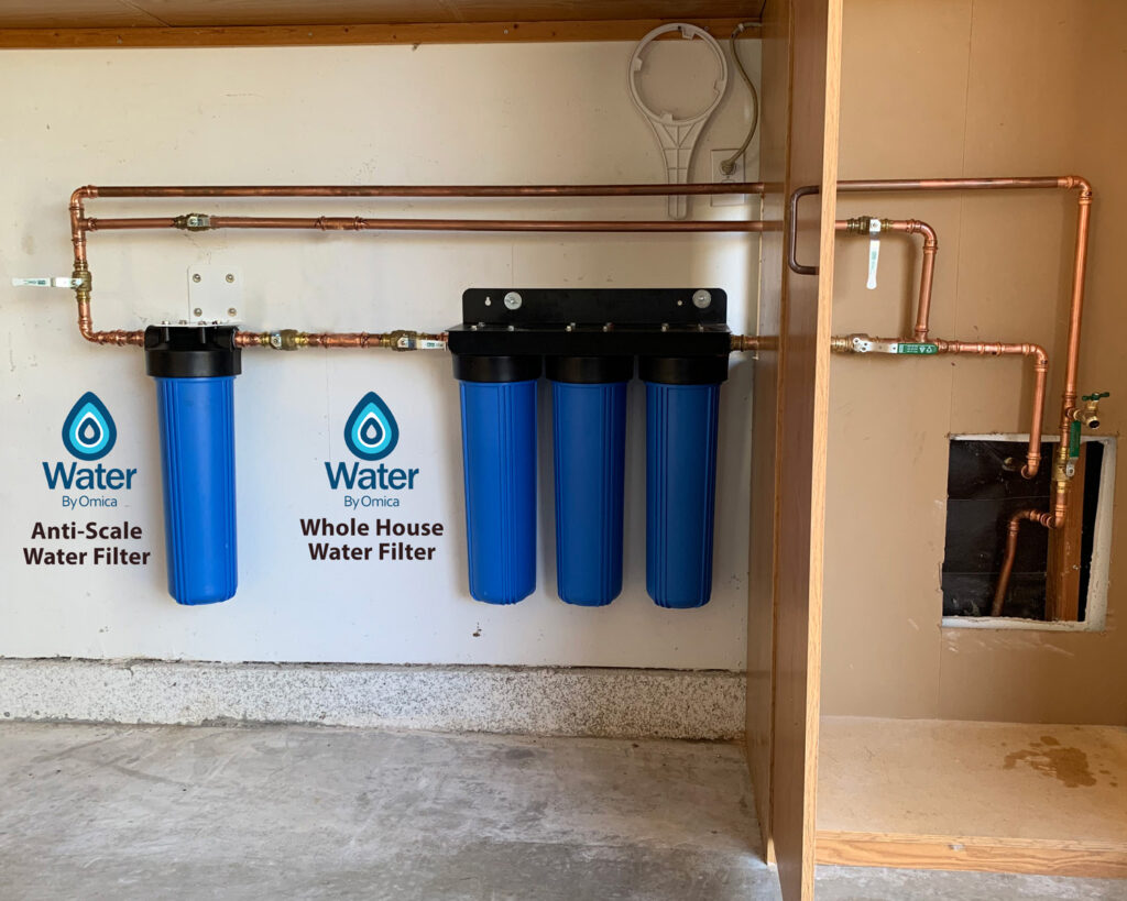 Water By Omica 3 Stage Whole House Water Filter ** - Omica Organics - 3 Stage Whole House Water Filter System