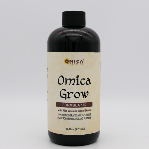 Omica Grow Formula 102 with Aloe Vera and Liquid Stevia (4 oz, 16 oz) 1