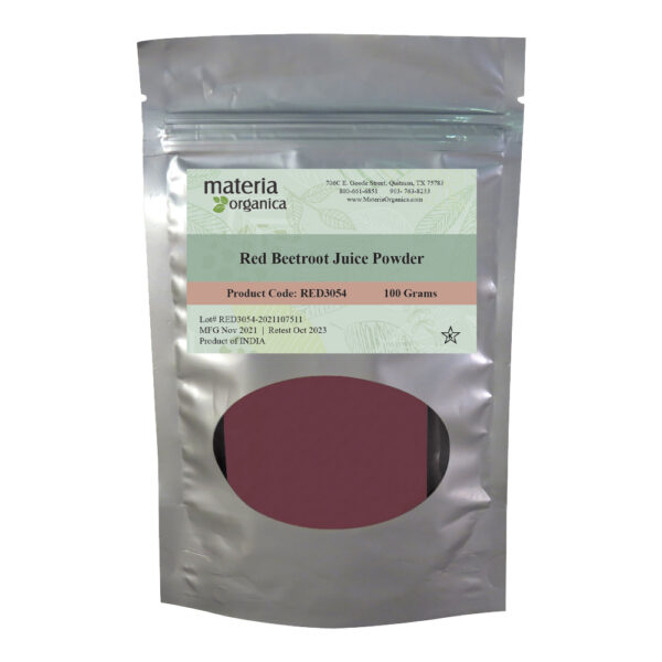 Red Beetroot Juice Powder, Item # RED3054 (3.5 oz / 100 g) 1