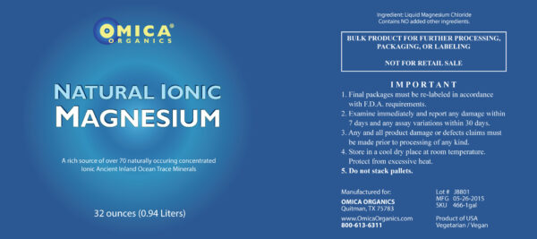 Natural Ionic Magnesium (32 fl oz / 946 mL)** 2