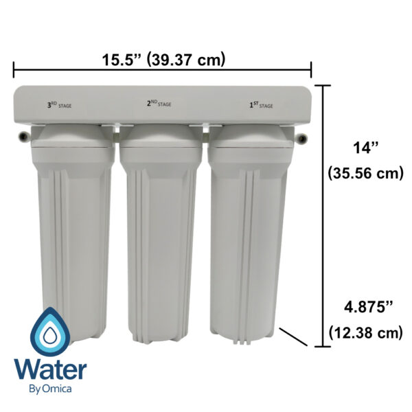Water by Omica 3 Stage Drinking Water Filter | Under Counter ** - Image 3