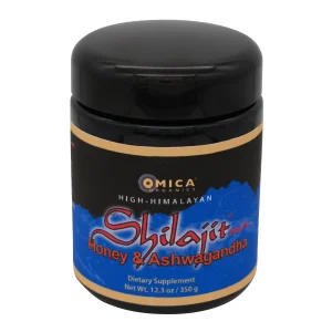 High-Himalayan Shilajit Paste with Honey & Ashwagandha (12.3 oz / 350 g)