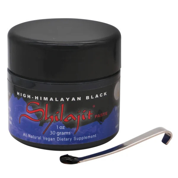 High Himalayan Raw Black Shilajit Paste (1 oz / 30 g)